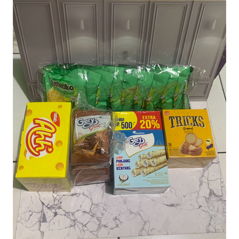

PAKET SNACK JAJAN MURCEH 50RB (BISA REQUEST RASA)