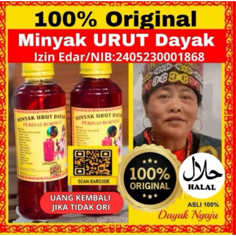 COD - MINYAK URUT DAYAK BORNEO