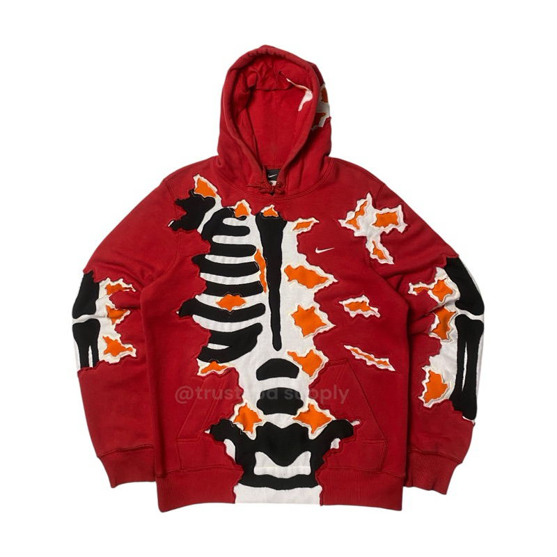 REWORKED NIKE SKELETON HOODIE