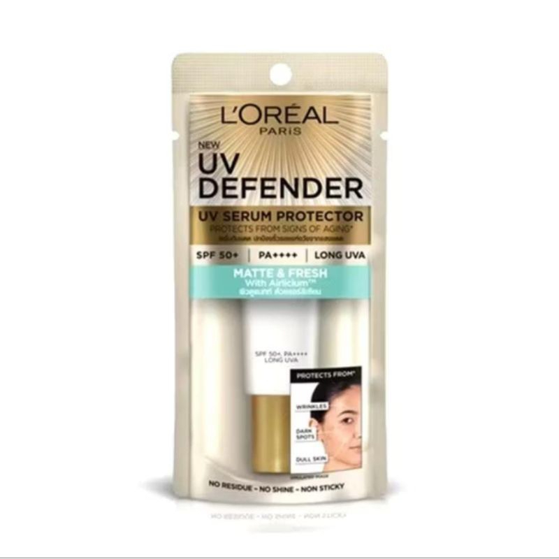 LOREAL UV DEFENDER MATTE & FRESH 15 ML (SERUM SUNSCREEN PROTECTOR )