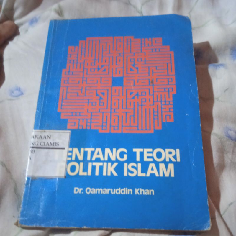 buku tentang teori politik Islam buku original jadul