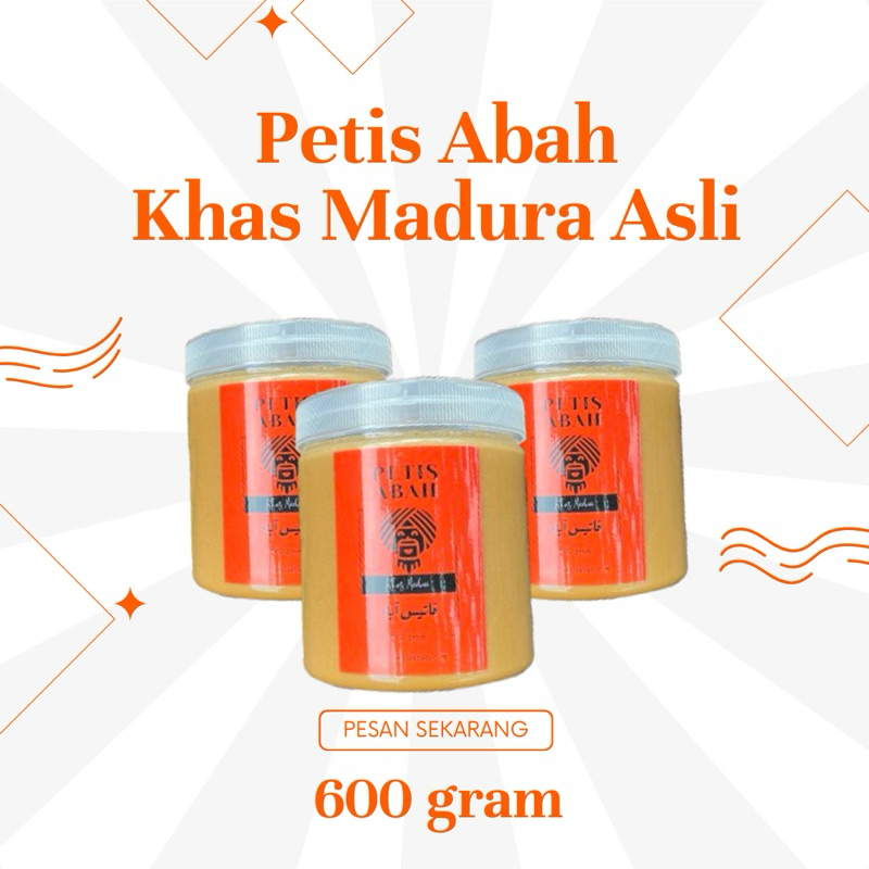 

Petis Madura Asli 600g-Petis Abah-Khas Madura