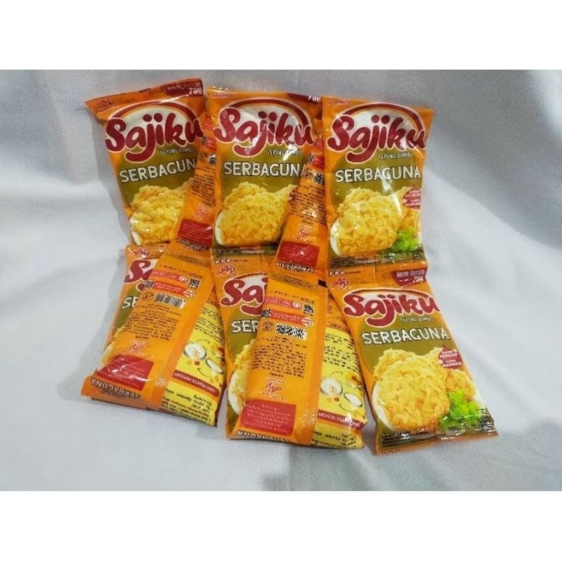 

Sajiku tepung serbaguna 1renceng 75 gram