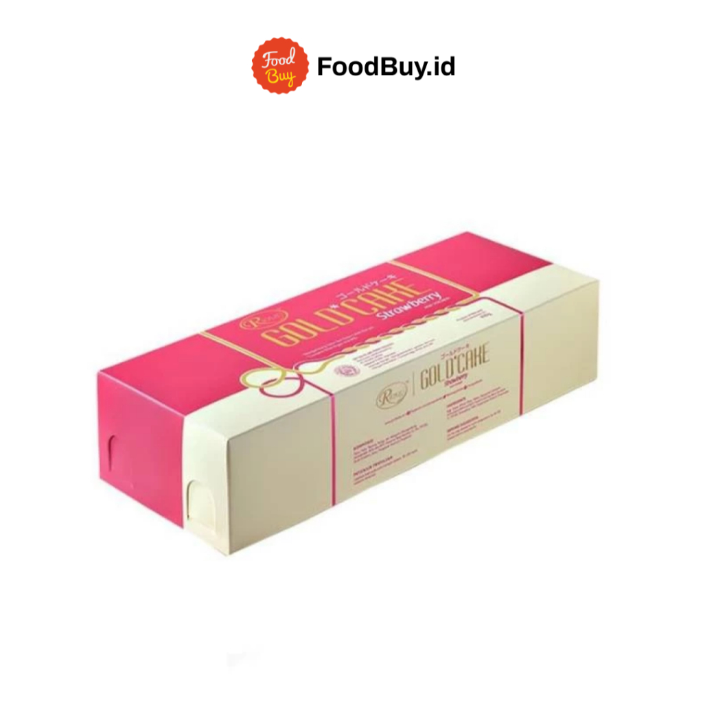 

Rious Gold Cake Strawberry Mini 190 gr