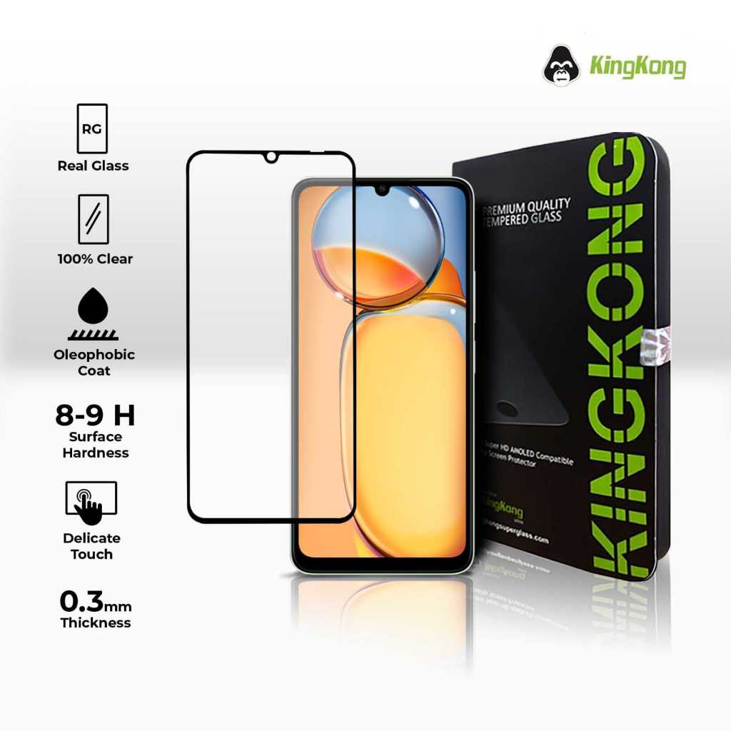 KINGKONG - Tempered Glass Full Lem One Plus 7 One Plus 6T One Plus 7T