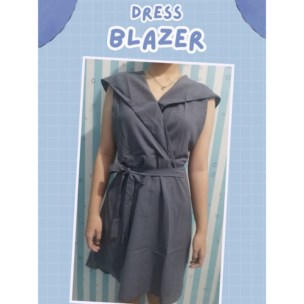 Dress Blazer Wanita