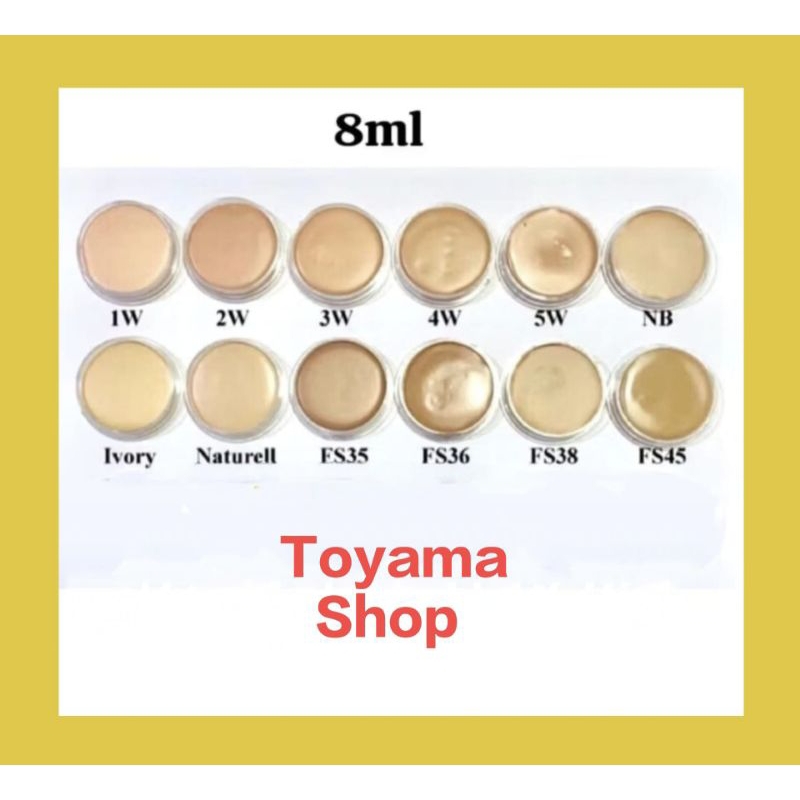 SALE 8.8 (Toyama Shop) Kryolan Foundation Mini 8 ml