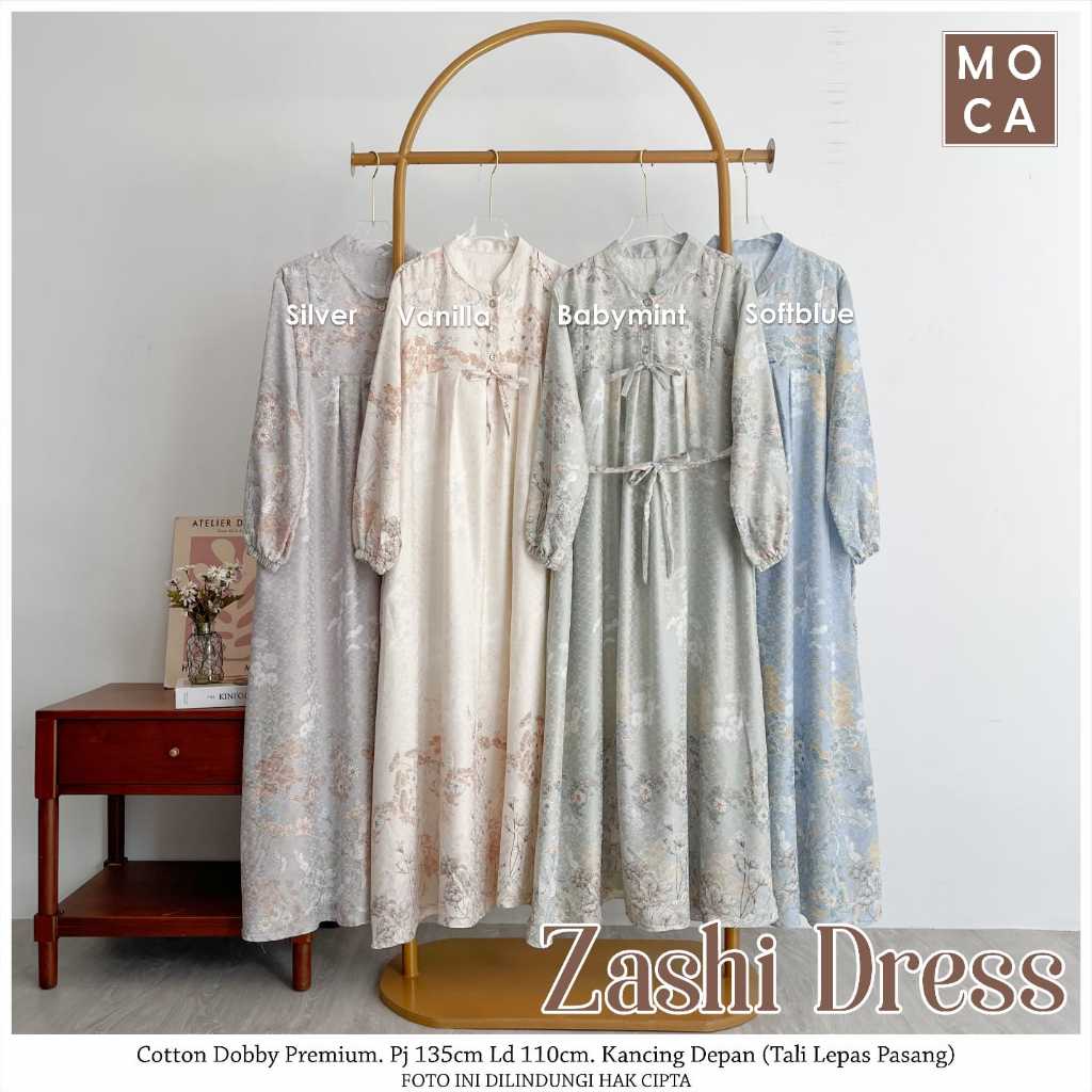 gamis zashi dress by moca LD 110