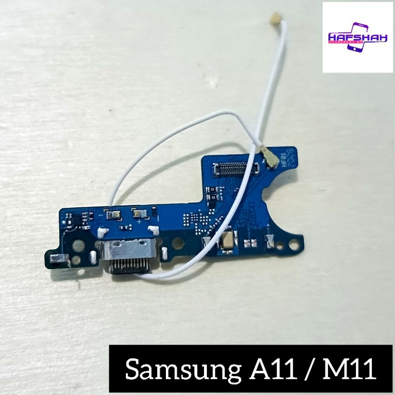 Papan konektor cas antena Samsung A11 M11 original copotan hp