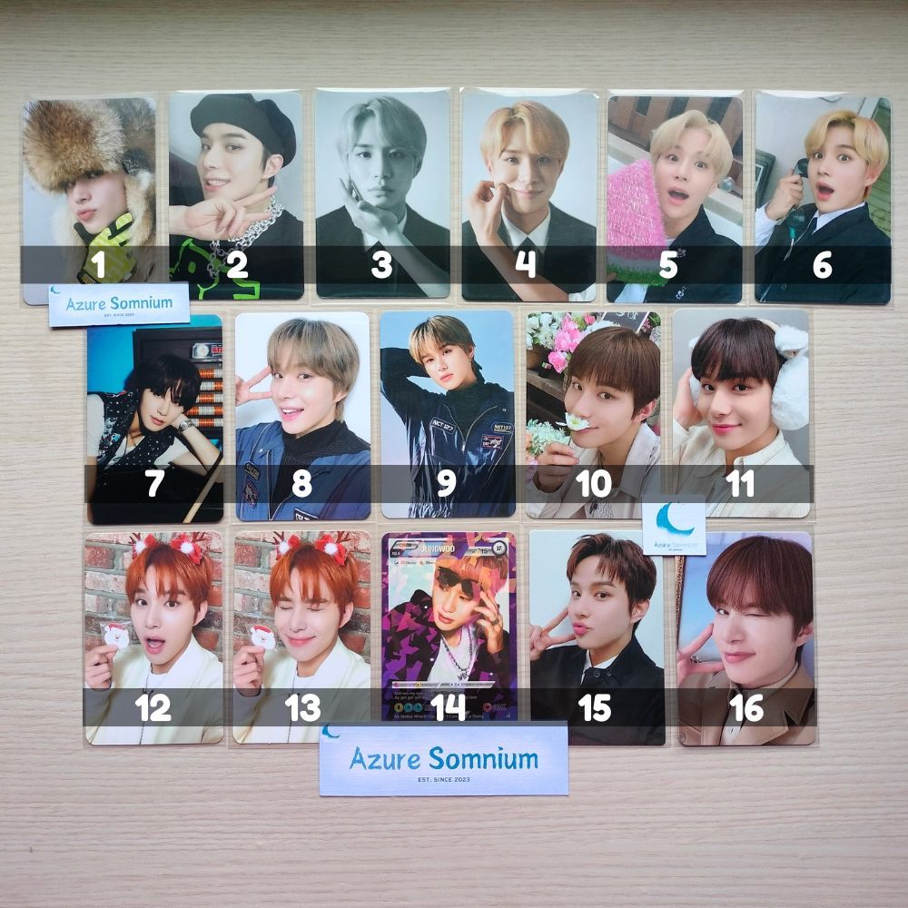 

[FREE PC OFFICIAL] Photocard Official Jungwoo NCT 127 / All About Jungwoo / Official / Original