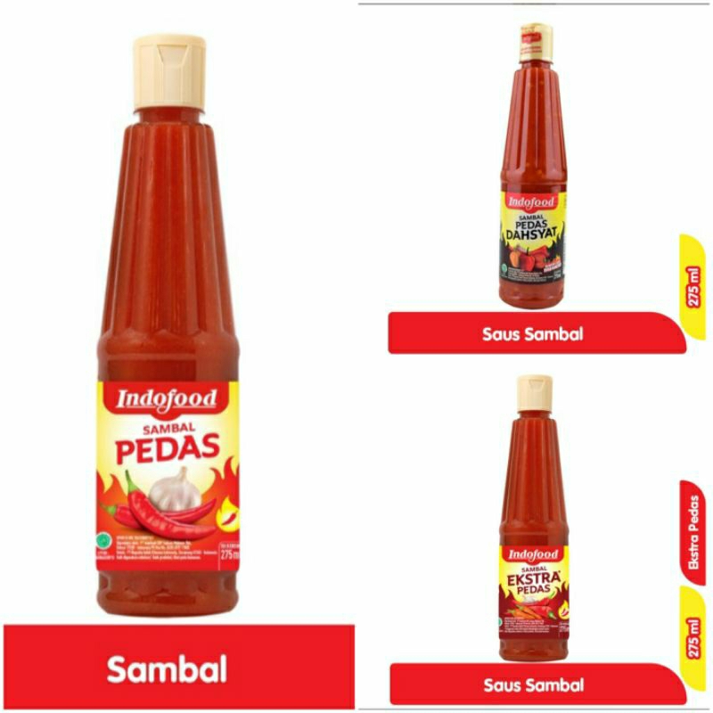 

Indofood Sambal botol 275ml