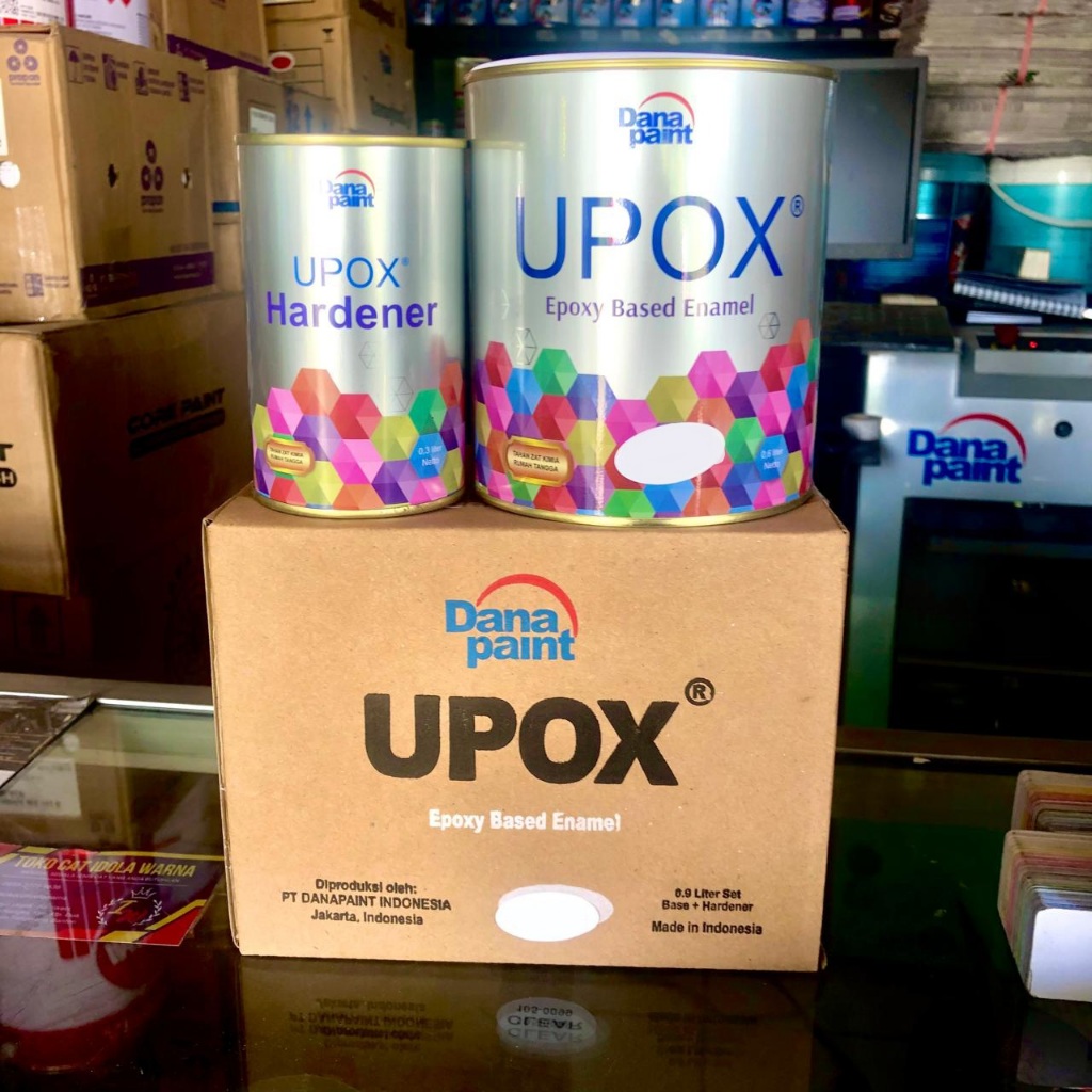 Cat epoxy Lantai/Keramik/dinding UPOX-Danapaint dan epoxy duco Meiji