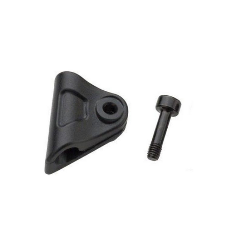 Clamp hose hydraulic fork rockshox/ suntour sepeda MTB klem kabel rem hidrolis depan sepeda