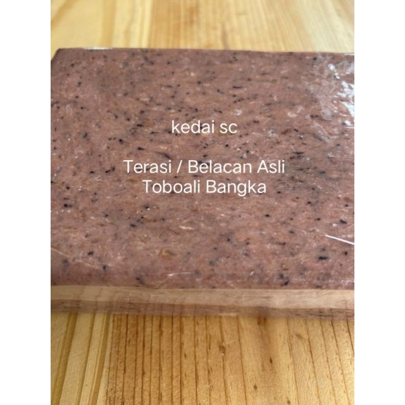 

terasi udang Toboali Bangka,kualitas super