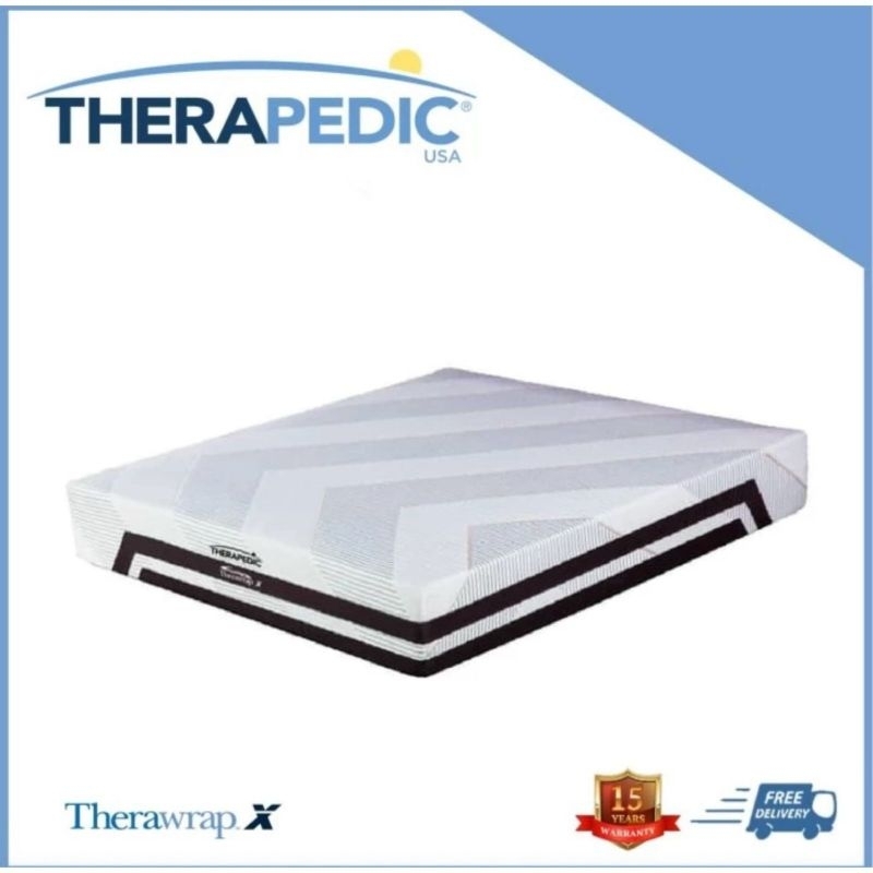 therapedic therawrap x 160 180 kasur spring bed 160 x 200 180x200