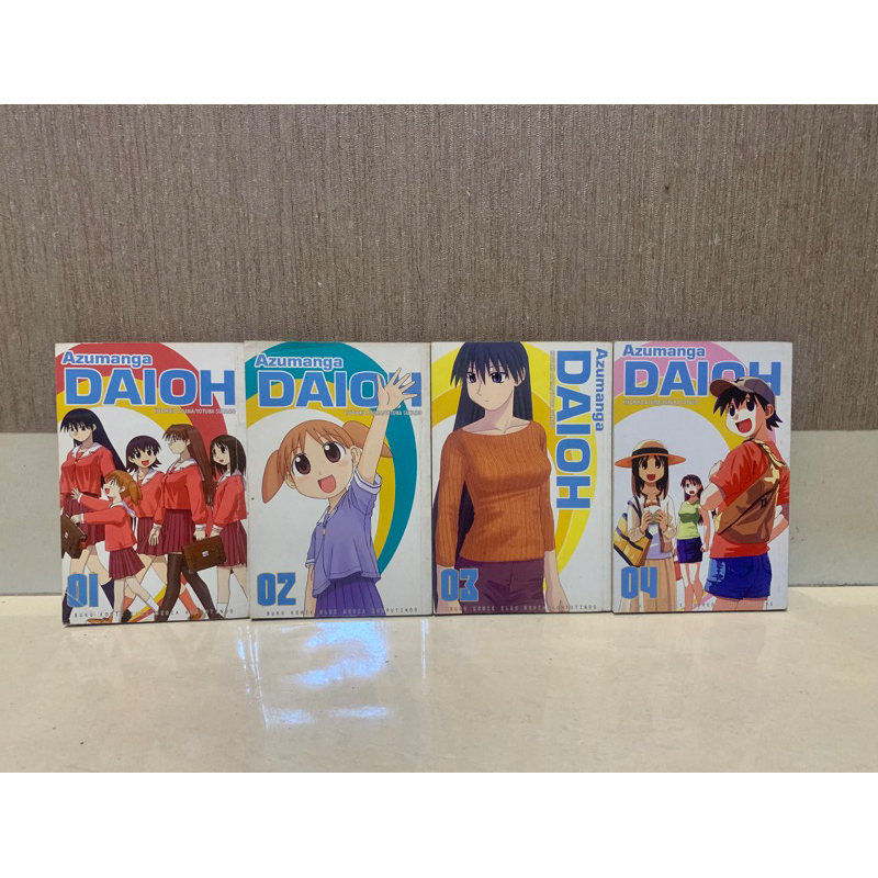 Komik Set 1,2,3,4 Azumanga Daioh Pengarang Yotsuba