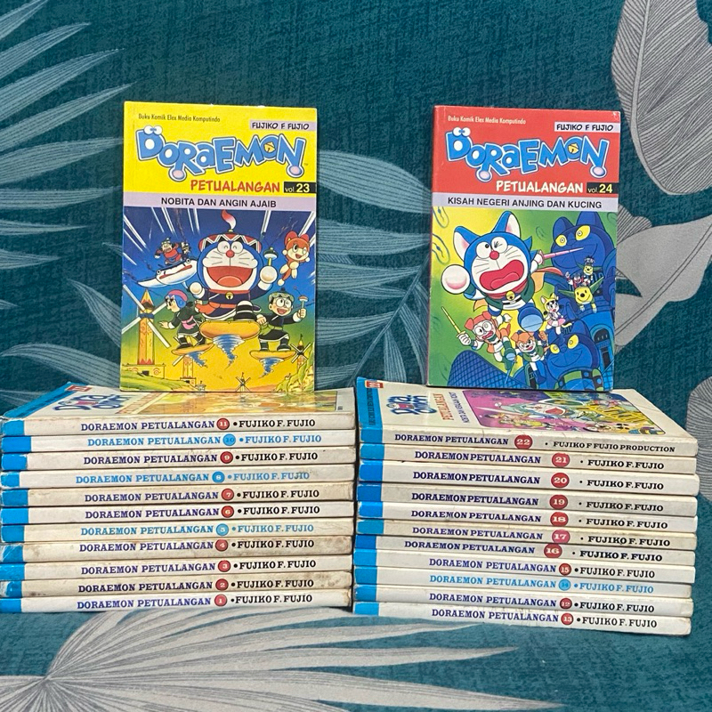 Paket Komik Doraemon Petualangan Vol 1-24 Set Lengkap l