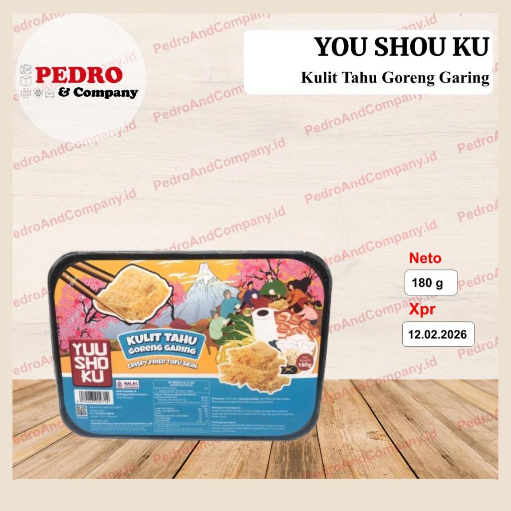 

You Shou Ku Kulit tahu Goreng Garing 180 gram untuk hotpot crispy friend tofu skin