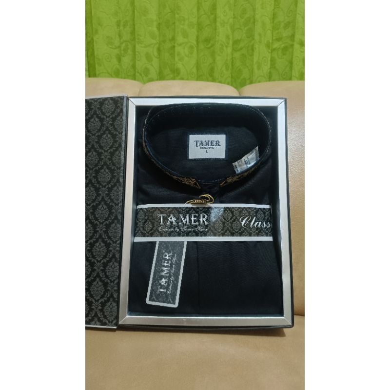 (NEW) Baju Muslim / Baju Koko/ Baju Taqwa Tamer Lengan Panjang Type Makassar