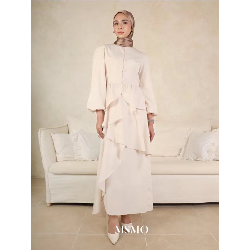 msmo caliana one set baju rok lebaran
