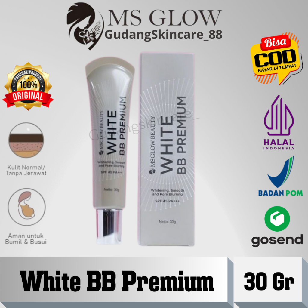 BB Cream Ms Glow White BB Premium Day Cream Ms Glow