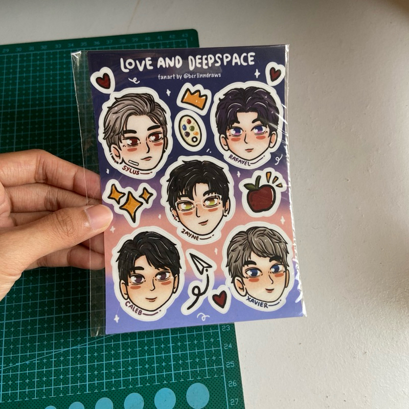 

STICKER SHEET (HALF CUT & WATERPROOF) by berlinndraws