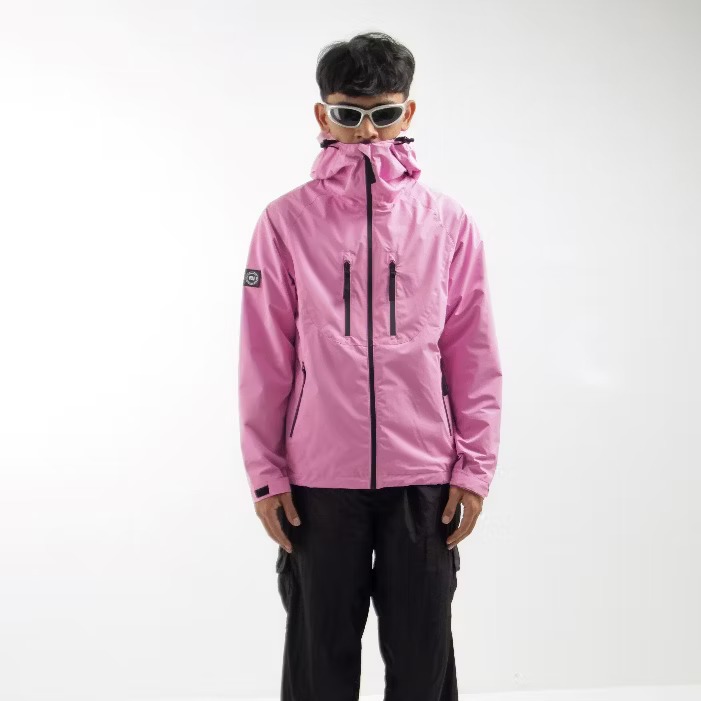 Troublemaker - Jaket Hurricane Lilac - Jaket Outdoor Waterproof - Casual Outfit - Jacket Gorpcore