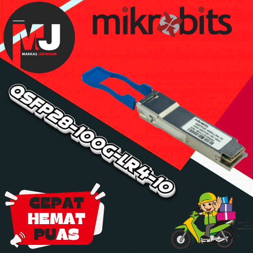 Mikrobits QSFP28 LR4-10 100G 10KM QSFP28-100G-LR4-10