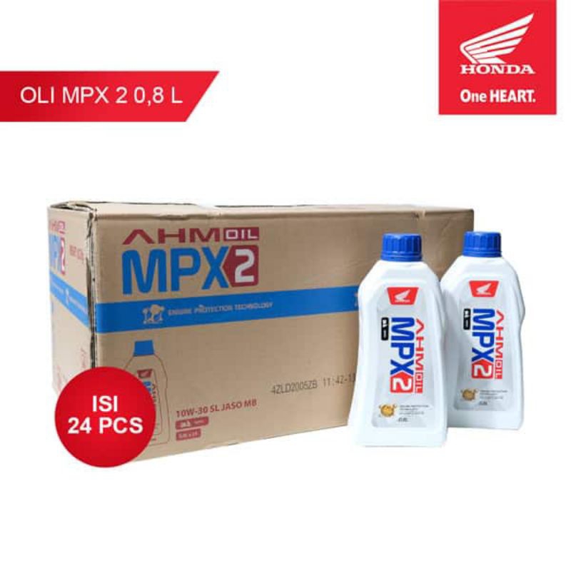 grosir oli mpx2 original Honda 0,8L 1dus