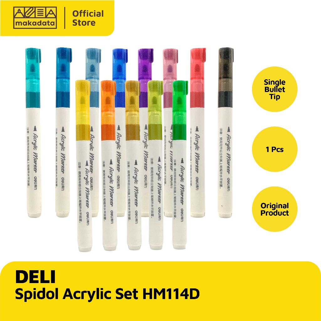 

DELI SPIDOL ACRYLIC HM114D (1 PCS)
