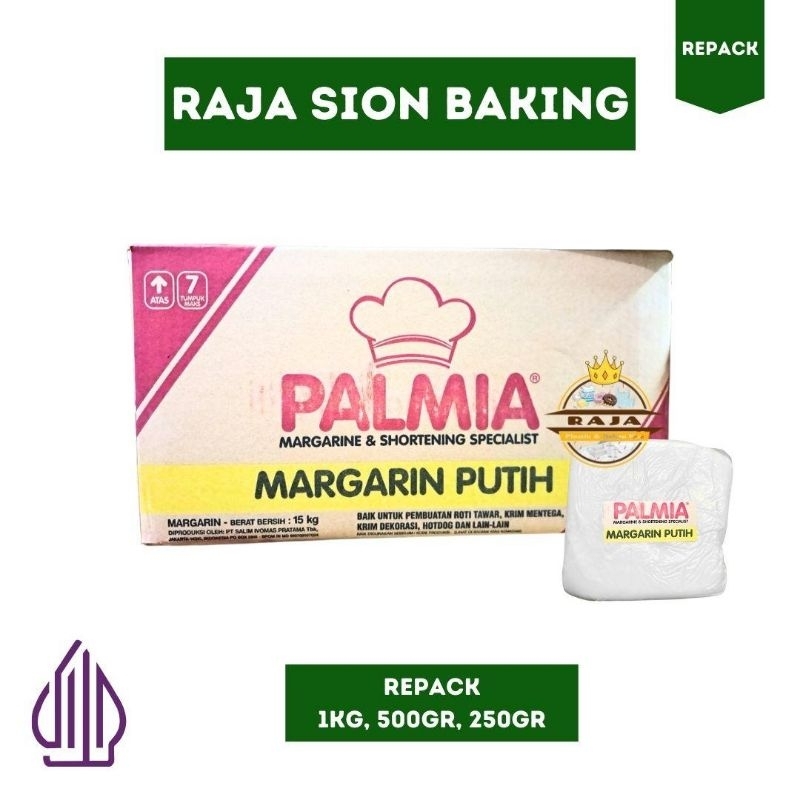 

PALMIA Margarine Putih 1 KG ( ASIN ) / Mentega PUTIH Repack