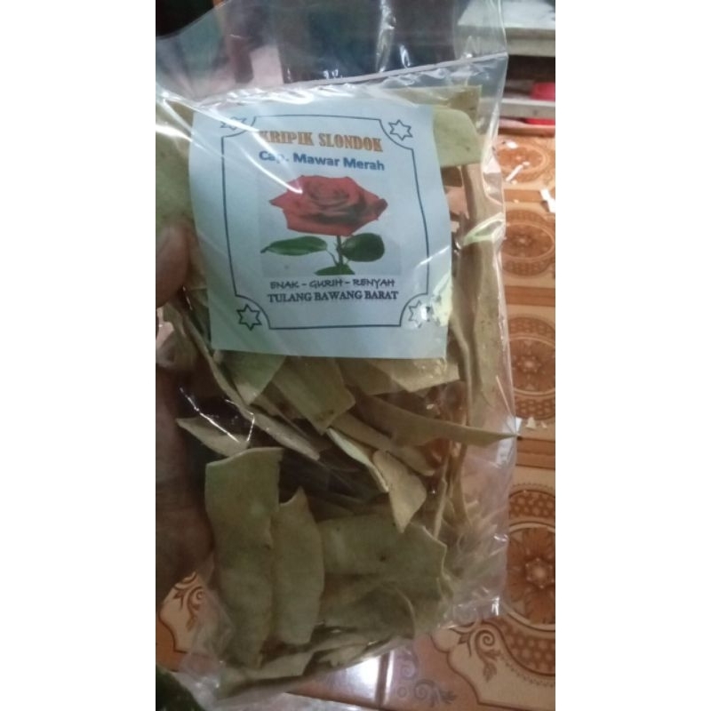 

Kerupuk slondok 1/2 kg