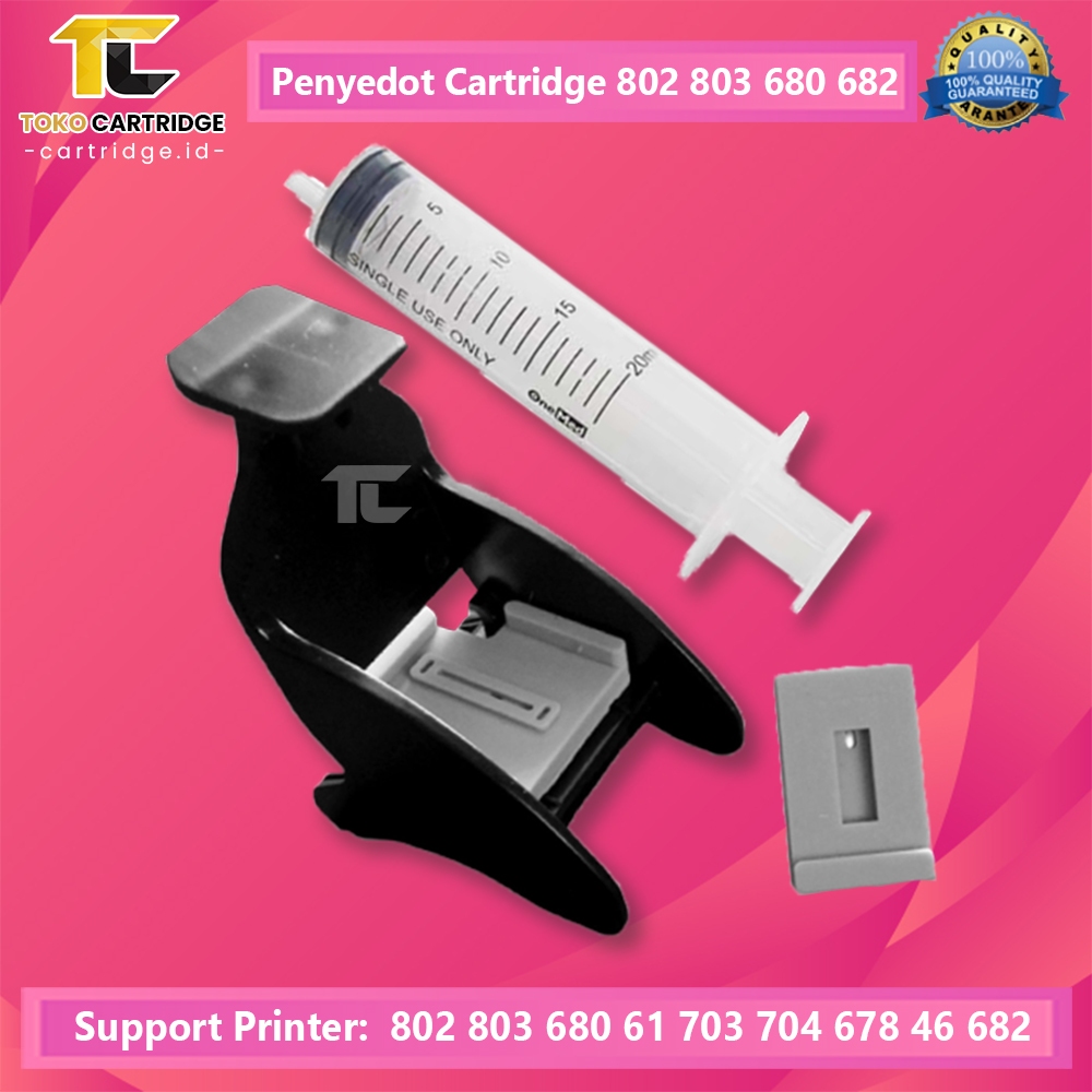 Toolkit Refill Tinta HP/ Penyedot Tinta Refill HP 802, 803, 680,682, 704