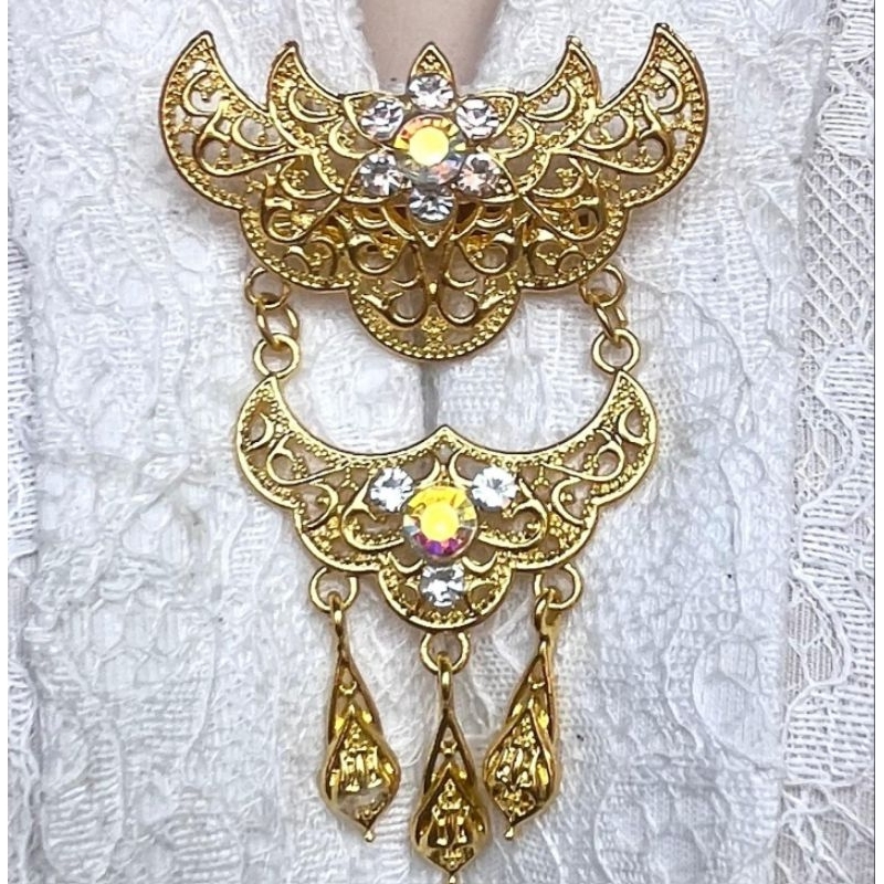 bros kebaya kecil kutubaru susun 2 terbaru/bros kebaya anak