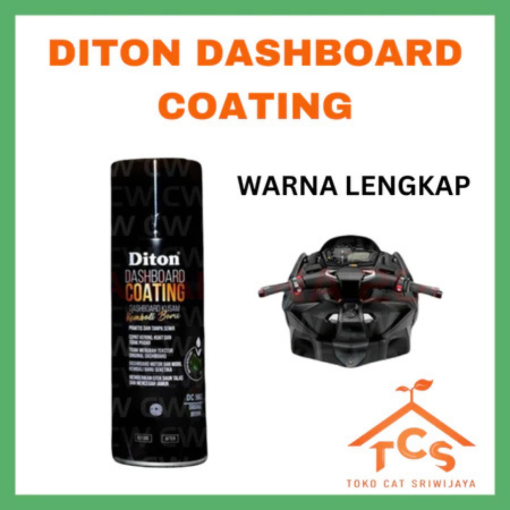DITON DASHBOARD COATING 400 CC WARNA LENGKAP