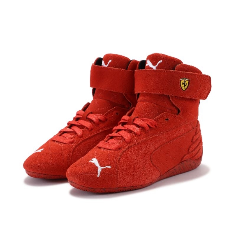 PUMA x FERRARI speedcat racing series vintage thin-soled shoes