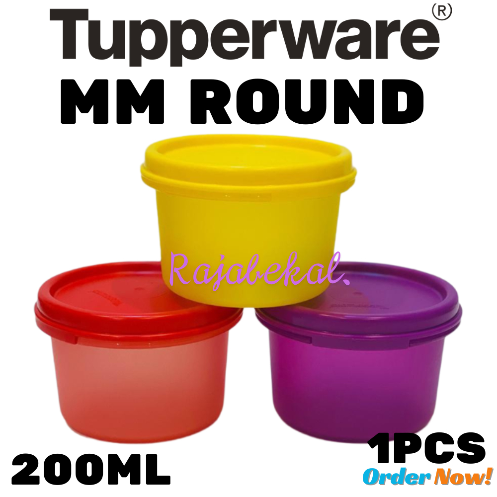 PROMO Tupperware  Modular Mates Round 200ml ecer 1pcs mm round #1