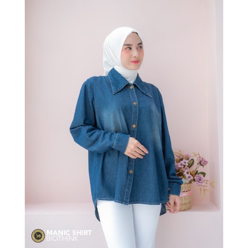 ATASAN KEMEJA MANIC SHIRT MAREMA MAREMAZALIFA ZALIFA