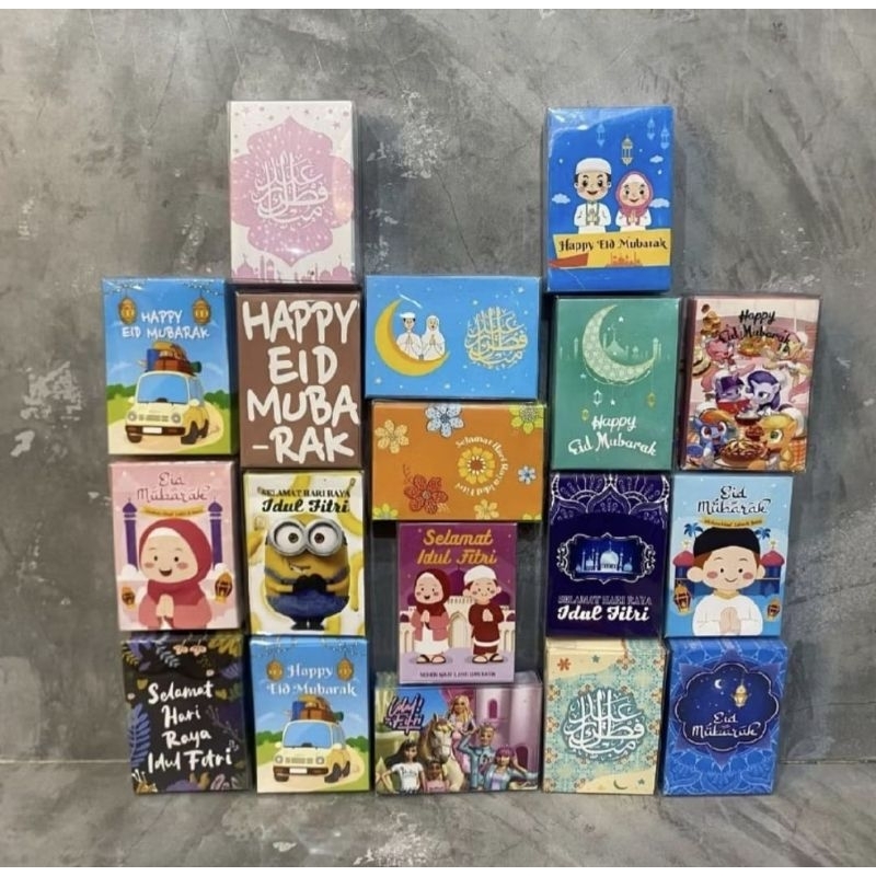 

Amplop Lebaran Isi 50 Lembar Angpao Idul Fitri Thr Lucu Unik Motif Karakter