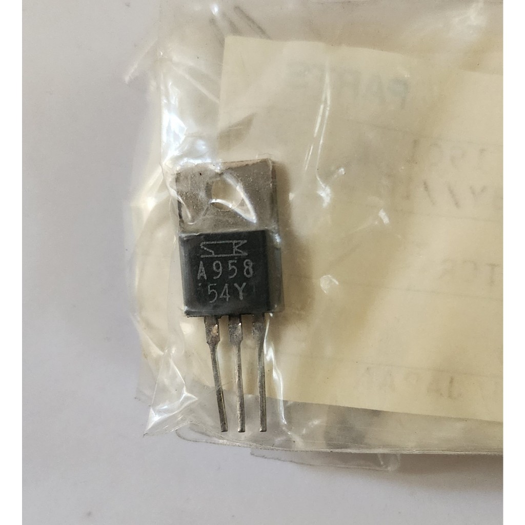 Transistor A958 Silicon PNP 30W 200V 2A Power Transistor utk General Purpose - Original Japan Sanken