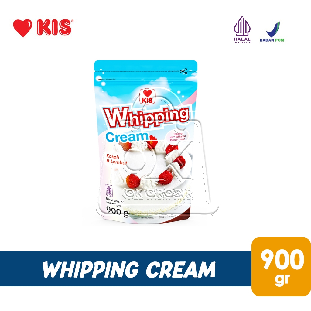 

KIS Whipping Cream Powder Bubuk (BESAR 900 gr)