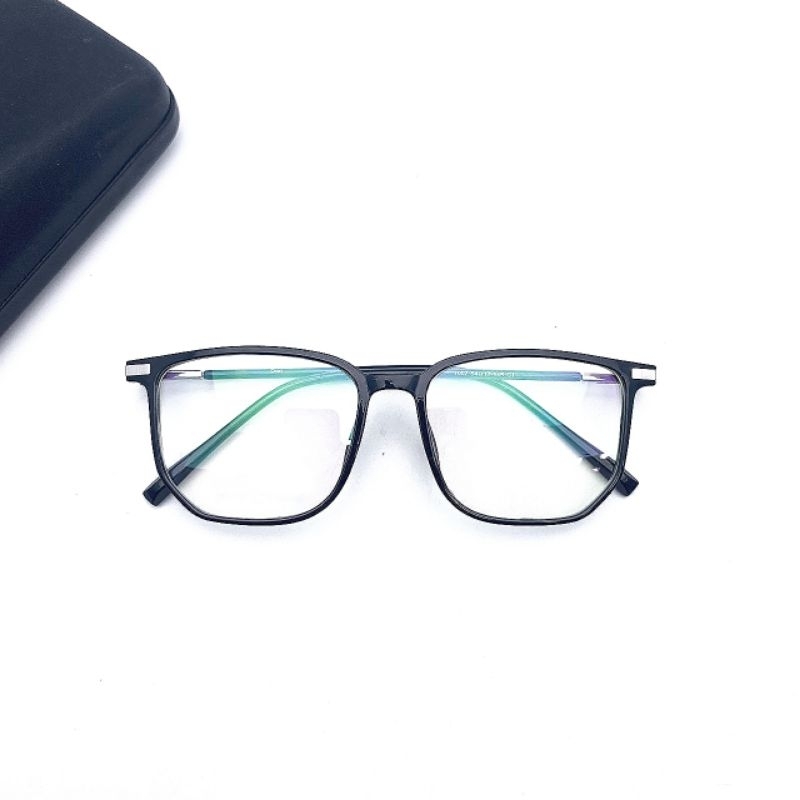 Kacamata Lensa baca Minus DR Triniti 762 Pria Wanita Murah Keren - Frame Kacamata Kotak besar