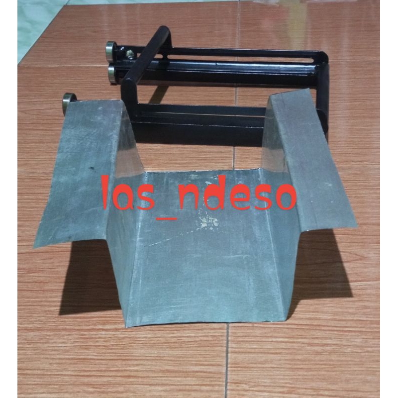 NEW alat tekuk bending seng / almunium full bearing untuk talang air dan wuwung 30cm