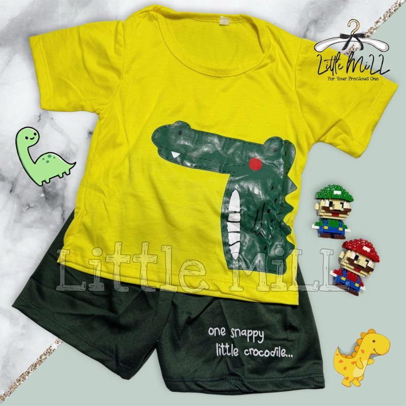 ACDino - Baju anak cowo / baju bayi cowo / setelan baju anak cowo / setelan baju bayi cowo / baju sa