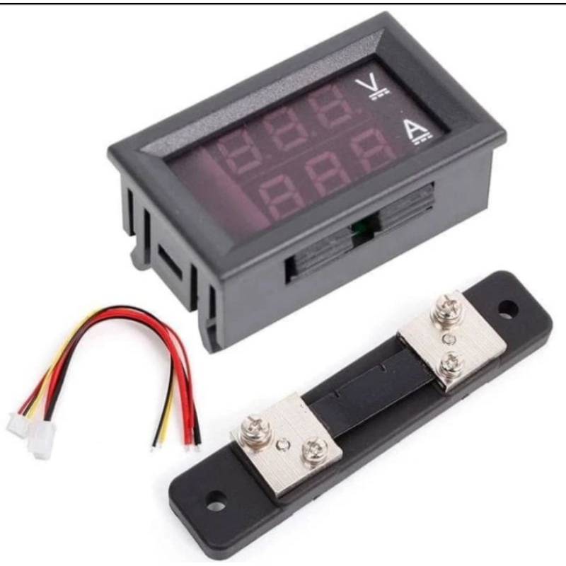 Volt Meter Ampere Meter Volt Ampere Meter DC 0-100V 0-50A / 0-100A + Shunt