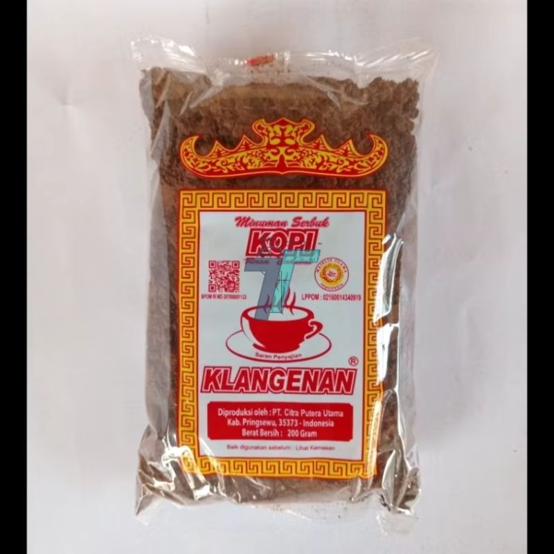 

Kopi KLANGENAN Lampung 100gr, Kopi bubuk robusta lampung
