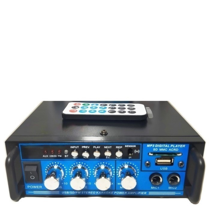 Amplifier dorras 188 amplifier karaoke bluetooth suara extra bass