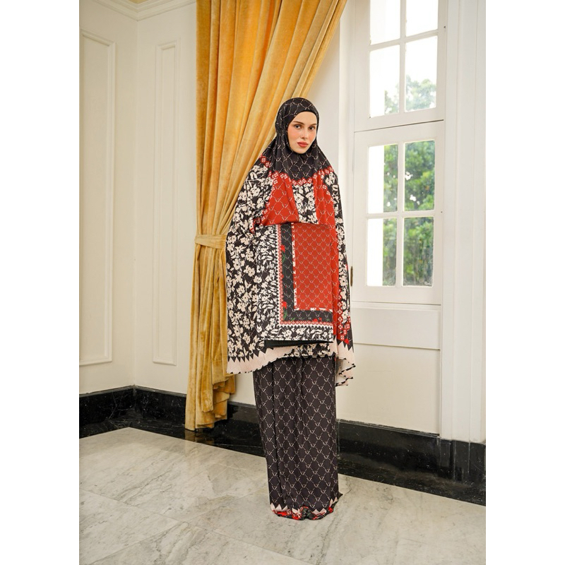 VZ BRIALLEN PRAYER SET - MAROON BY VIVI ZUBEDI