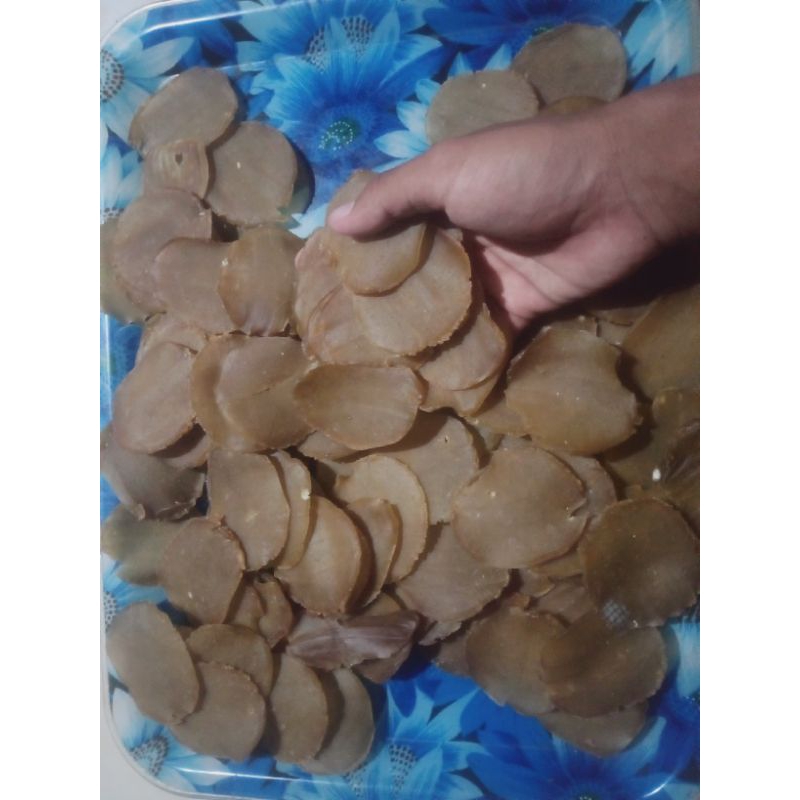 

Kerupuk puli beras asli khas Madura murah meriah