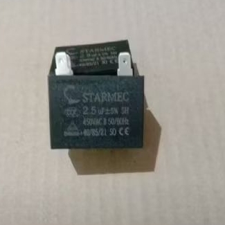 kapasitor starmec 2.5uf